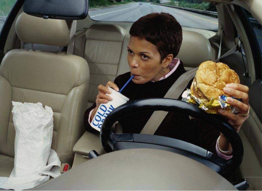 ComedyTrafficSchool.com Top 10 Foods Not To Eat While Driving