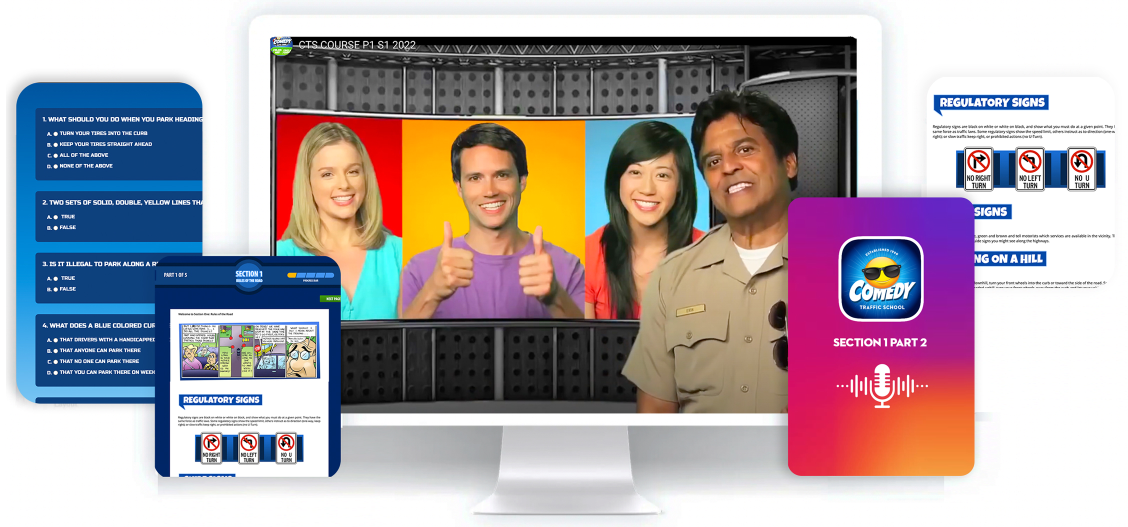 Erik Estrada and His Funny Friends Course Content